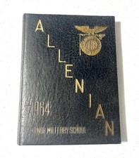 Vintage Allenian 1964 Honor Military School Yearbook Texas TX picture