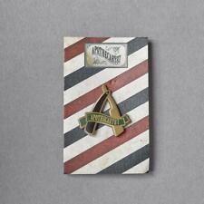 APOTHECARY 87 Pomade Cutthroat Collector Hat Pin Lapel Tie Tack Metal Barber NEW picture