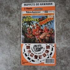 View-Master The Muppets Go Hawaiian 3 Reels Set Rare picture