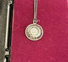 VINTAGE Oklahoma State University school seal necklace pendant, 1963 - OSU picture