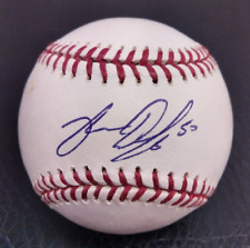 John Danks Autographed Rawlings Major League Bud Selig Baseball picture