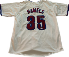 Cole Hamels Signed Philadelphia Phillies Custom Jersey Beckett Authentication  picture
