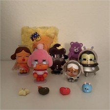 POP MART Crybaby & Care Bears Figure Lot – 6 Figures + Cup – Accessories & Cards picture