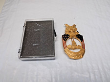 Vintage Obsolete United States Capitol Police Collinson 2000 Millennium Badge picture