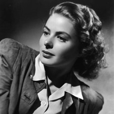 Ingrid Bergman With Her Short Hair 4x6 Picture Celebrity Print picture