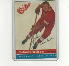 1954-55 Topps #4 Johnny Wilson Detroit Red Wings  picture