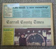 Carroll County Times - 3/1/87 - Cranberry Mall Opening - Full Paper Westminster picture