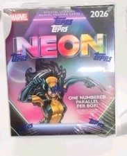 2026 Topps Neon Marvel Mega Box IN HAND SEALED picture