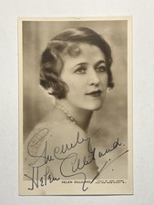 Irish Beauty Actress Helen Gilliland, Signed Vintage Postcard NY 1929 Unposted picture