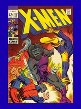 X-Men #53 1st Barry Windsor-Smith U.S. Comic Work - Origin of Beast 1969 9.4 NM picture