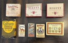 Vintage 1920's Cigarette Packs Recruit Regal Culture Woodbine picture