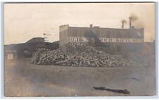 1907 Pierceton, IN Postcard- RPPC Canning Factory - REID MURDOCH -Kosciusko Cnty picture