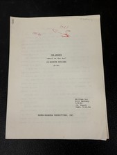 The Smurfs Original Story Outline 1986 Smurf on the Run Hanna-Barbera Matheny picture