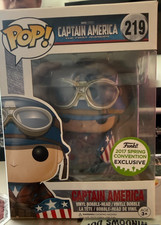 Funko Pop Vinyl: Marvel - Captain America #219 2017 Spring Convention Exclusive picture
