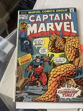 CAPTAIN MARVEL 26 1973 1st Cover & 2nd Overall App Thanos 1st App Death KEY picture