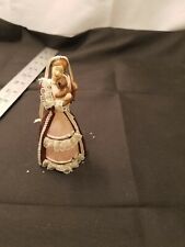Hallmark Keepsake ornament Victorian Barbie w/ Cedric Bear porcelain dated 2001 picture
