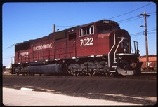 EMDX 7022 SD70M E. St. Louis, IL. 3-5-2000 - Original Kodachrome - picture