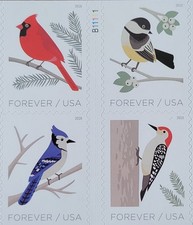 🐦 20 FOREVER FIRST CLASS LETTER STAMPS 