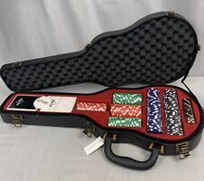 Hard Rock Cafe Poker Set in Guitar Case,  Limited Edition, Certified Authentic picture