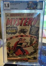 Journey Into Mystery 83 1962 CGC 1.5 First App Thor Custom Label picture