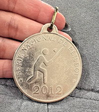 RAREST VINTAGE 2012-13 NATIONAL BASEBALL SERIE CIEGO DE AVILA CHAMPION MEDAL picture