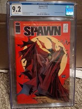 Spawn 230 cgc 9.2 Image 2013 NM MINT Todd McFarlane Batman 423 Cover Homage Cape picture
