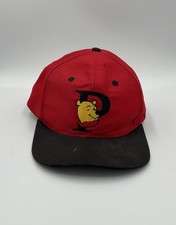 Vtg 90's Disney Store Winnie The Pooh Hat Embroidered Snapback Adjustable picture