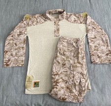 USMC DESERT MARPAT FROG TOP & BOTTOM L/R picture