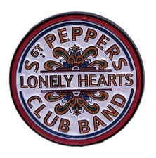 Classic Beatles Inspired - Sgt. Pepper’s Lonely Hearts Club Band Drum Logo Pin picture