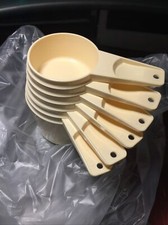 Tupperware NEW USA VINTAGE Nesting Measuring Cups FULL SET picture