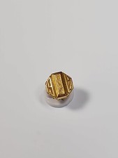 1917 CHS High School Lapel Pin Marked FOLGER NY Y on the Back Antique SMALL picture