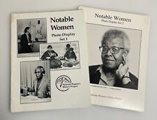 1988-89 Notable Women Photo Display Set 1 & 2 National Women's History Project picture