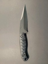 Half Face Blades Ryu Fixed Blade Knife-black G10- S35VN picture