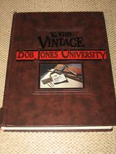 The 1989 Vintage Bob Jones University Yearbook All Faculty & Student Photos picture