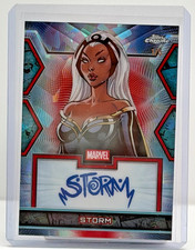 2026 Topps Chrome Marvel Storm Red Wave Facsimile Auto 1/5 MF-ST picture