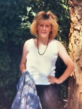 1T Photograph Pretty Woman Lovely Lady 1980's Style Fashion Big Hair 80's  picture