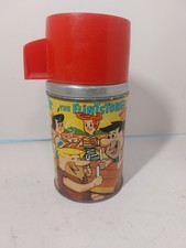 Vintage Flinstones Thermos Hanna Barbera, Aladdin, 1960s picture