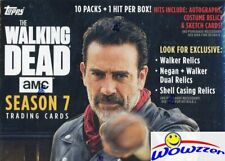 2017 Topps The Walking Dead Season 7 SPECIAL Sealed Baster Box-Guaranteed HIT  picture
