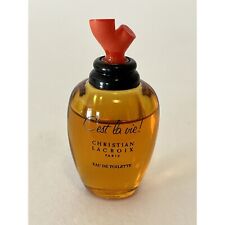 Vintage C'est La Vie by Christian Lacroix Mini Parfum 0.34oz 85% Full READ Trave picture