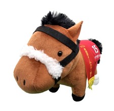 Thoroughbred Plush Toy #35, 15cm x 19cm Size (Matsurida Gogh) picture