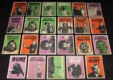 1965 Topps Monster Greeting Cards (LOT of 23) Robert Crumb picture