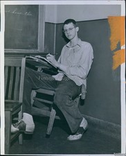 1945 John Rawlings 17Yearold Junior With David O Selznick Hollywood B Photo 7x9 picture