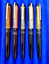 Rare Set 5 Vintage Stickered Eversharp BallPoint, 5 Colors, Original Stickers CA picture