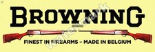 Browning Finest In Firearms Metal Sign 2 Sizes to Choose From picture