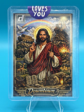 Donruss Downtown Faithful Series Jesus Christ Downtown Insert Non-Sport Card picture