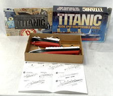 RARE 1999 Titanic Book & Submersible Model Complete Susan Hughes Steve Santini picture