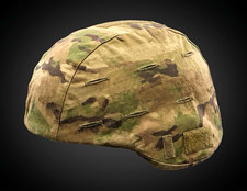 TRU-SPEC MICH Helmet Cover A-TACS AU-X NYCO Ripstop S/M 1771003 New in Package picture