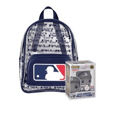 LIMITED EDITION BUNDLE - MLB STADIUM MINI BACKPACK AND POP JACKIE ROBINSON picture