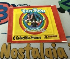 (1) Sealed Pack 1991 Panini Tiny Toons Stickers (6 Stickers) picture