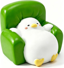 Potato Chicken Whimsical Desk Decor, Funny Chill Chicken Figurine for Stress Rel picture